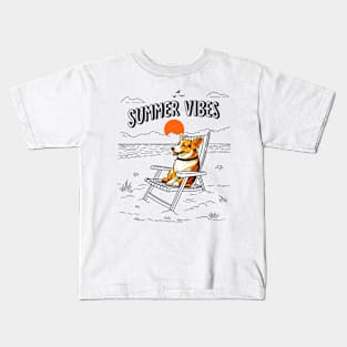 Summer Vibes Kids T-Shirt